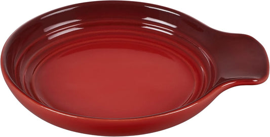 Le Creuset Signature Stoneware Spoon Rest, 6 Inches, Cerise